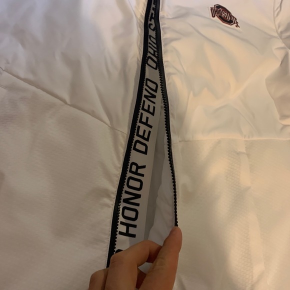 Nike Aeroloft Ohio State Buckeye Bomber Jacket Men - Picture 8 of 12